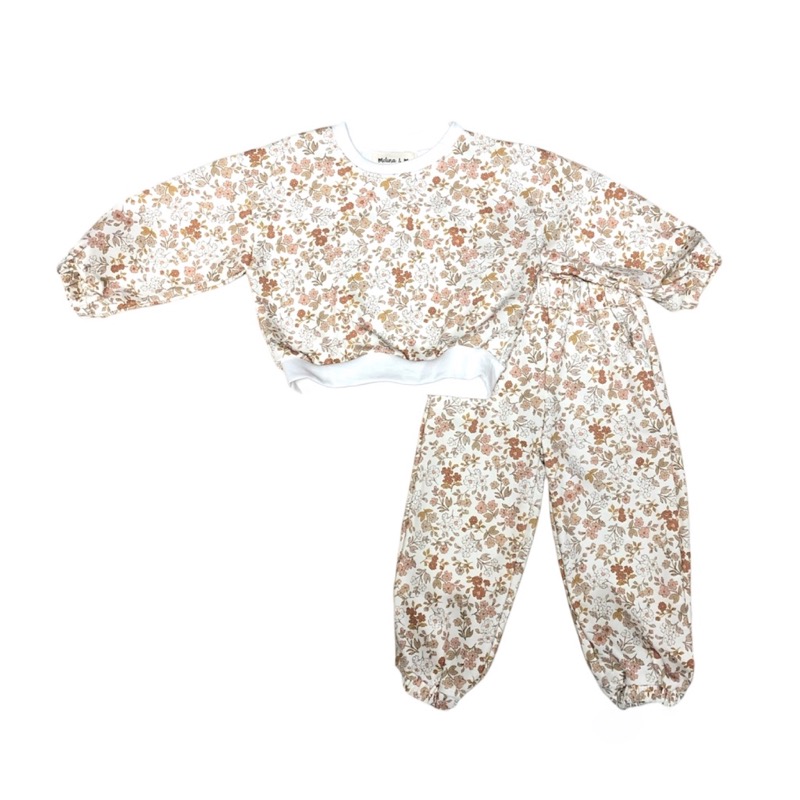 Floral sweatsuit online